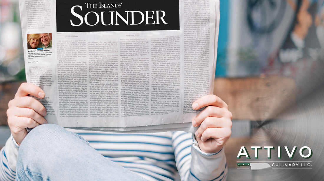 Write up in The Island's Sounder